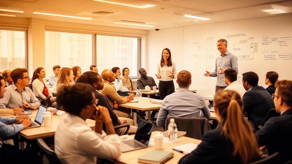 Stagiaires en formation C&Co