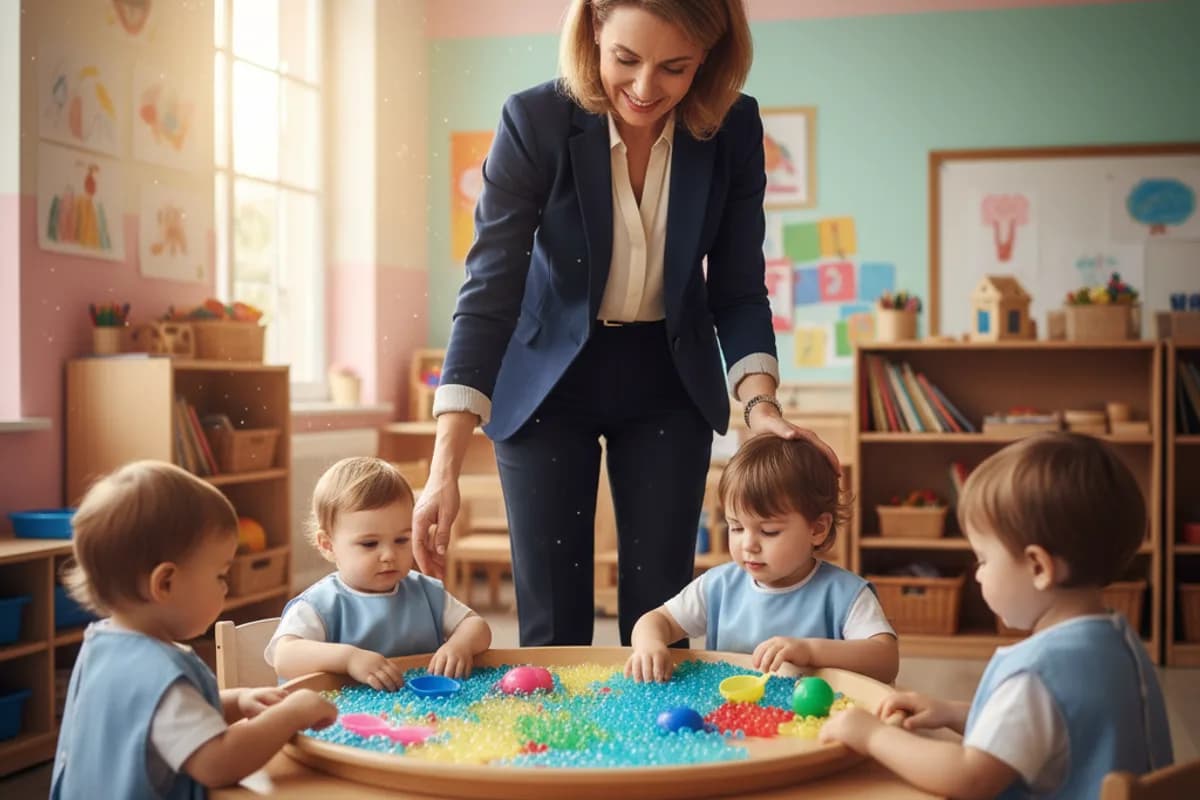 Maître d'apprentissage en EAJE