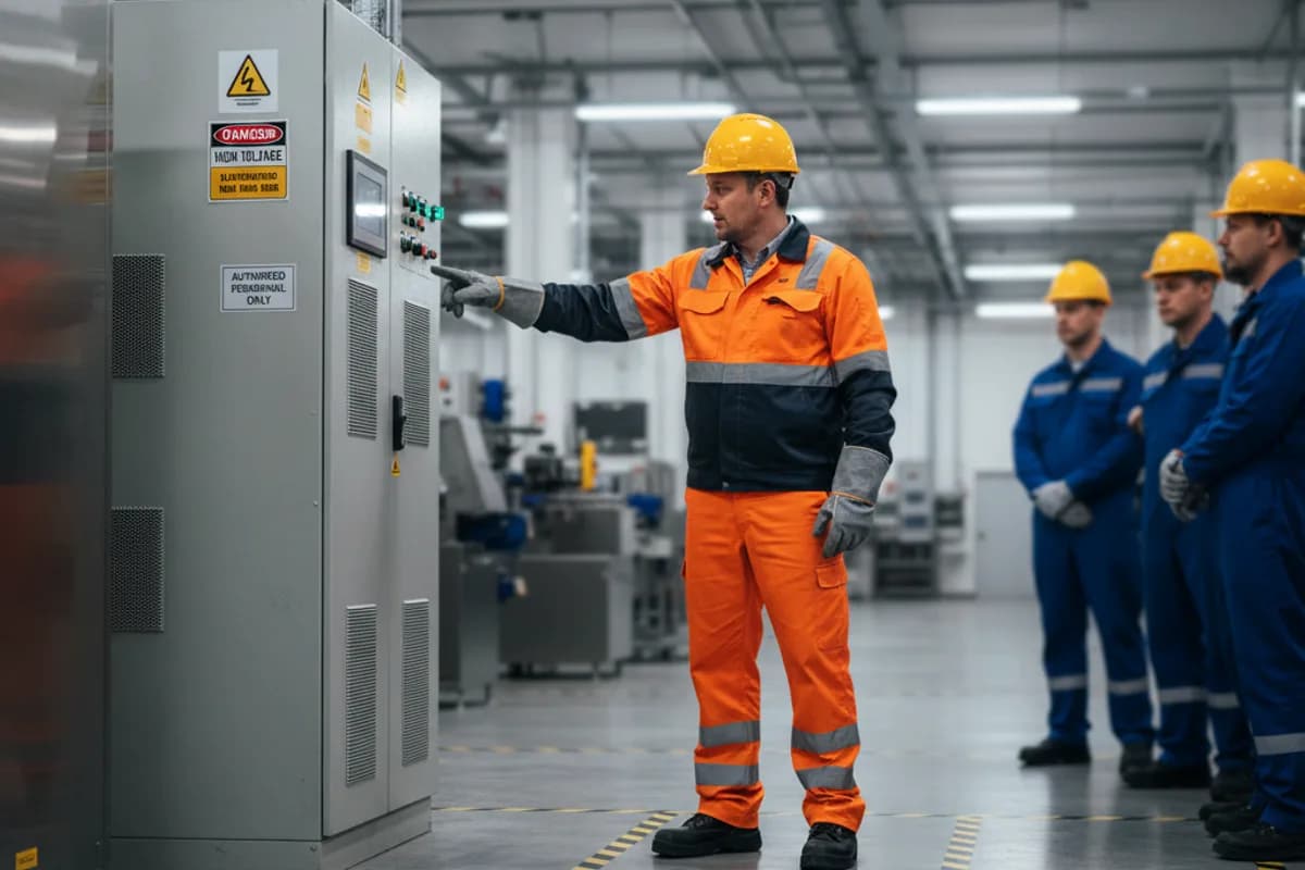 Habilitation électrique H0B0 – Personnel non électricien