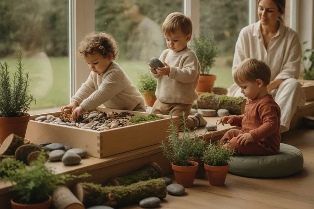 Aménager un espace sensoriel en intégrant la nature